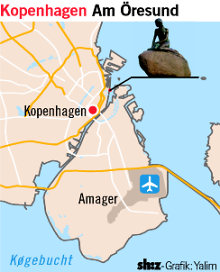 Kartenausschnitt Öresund
