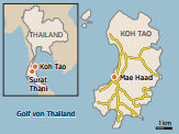 Thailand-Karte